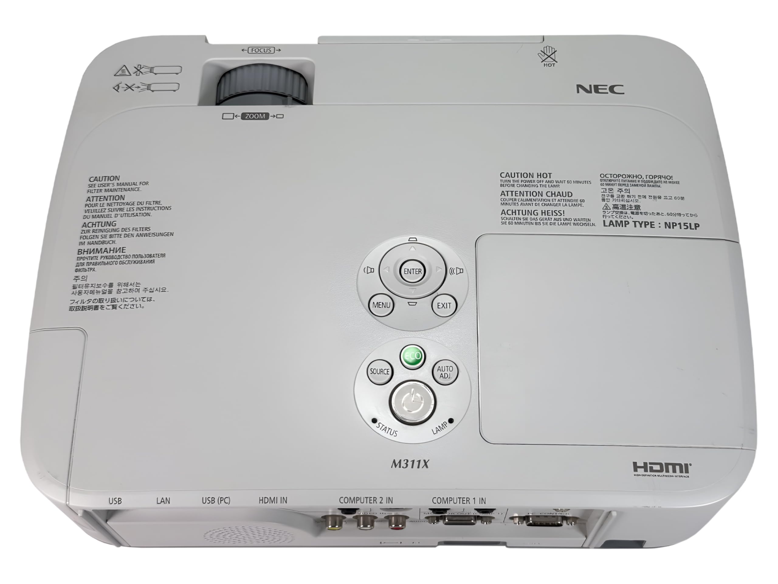 Amazon.com: NEC NP-M311X LCD Projector - 720p - HDTV - 4:3